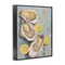 Stupell Industries Oysters & Lemon Slices Framed Giclee Wall Art Design by LSR Design Studio